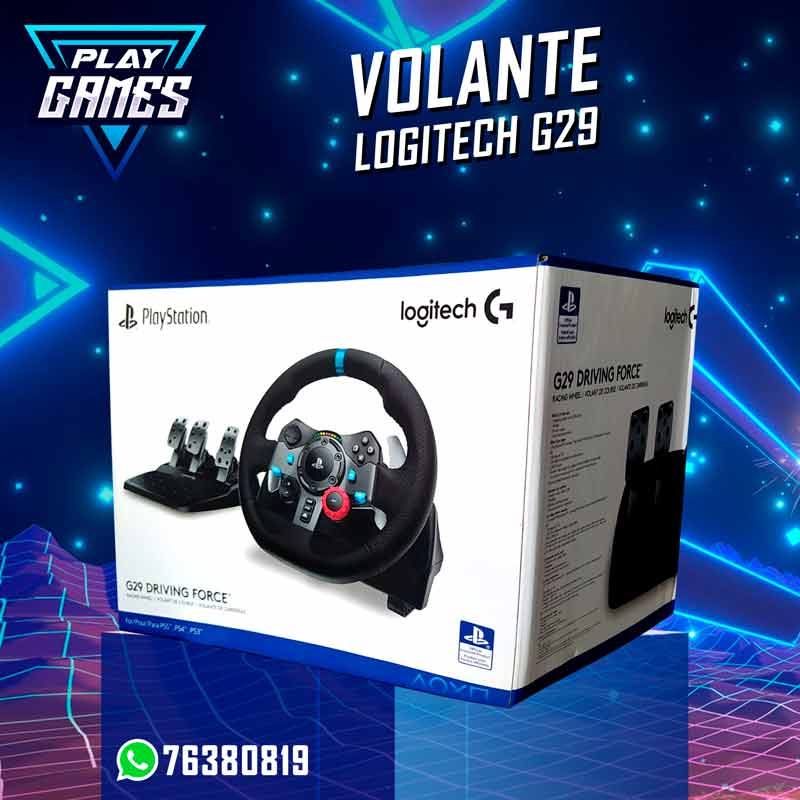 Volante Logitech G29 – PLAY GAMES