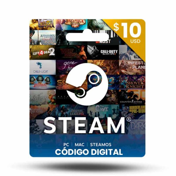 Código Steam $10