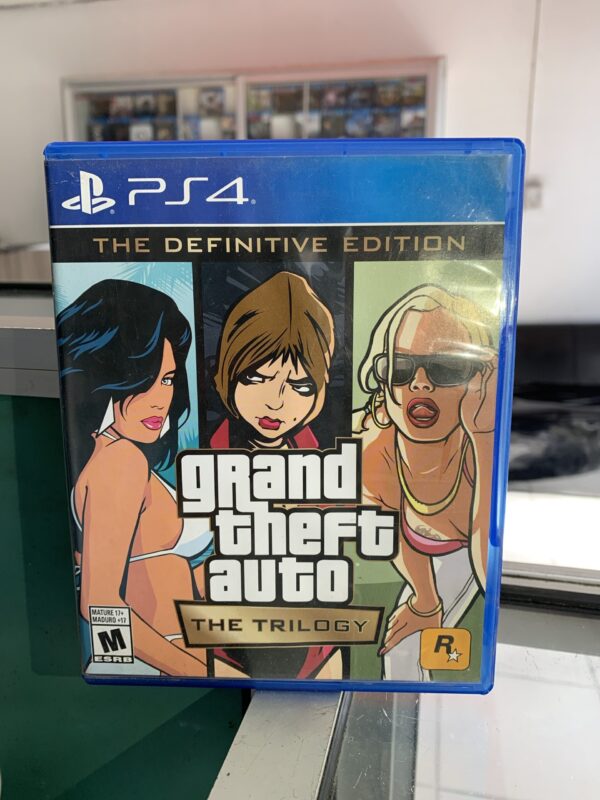 Grand Theft Auto- THE TRILOGY / PS4 / Semi usado