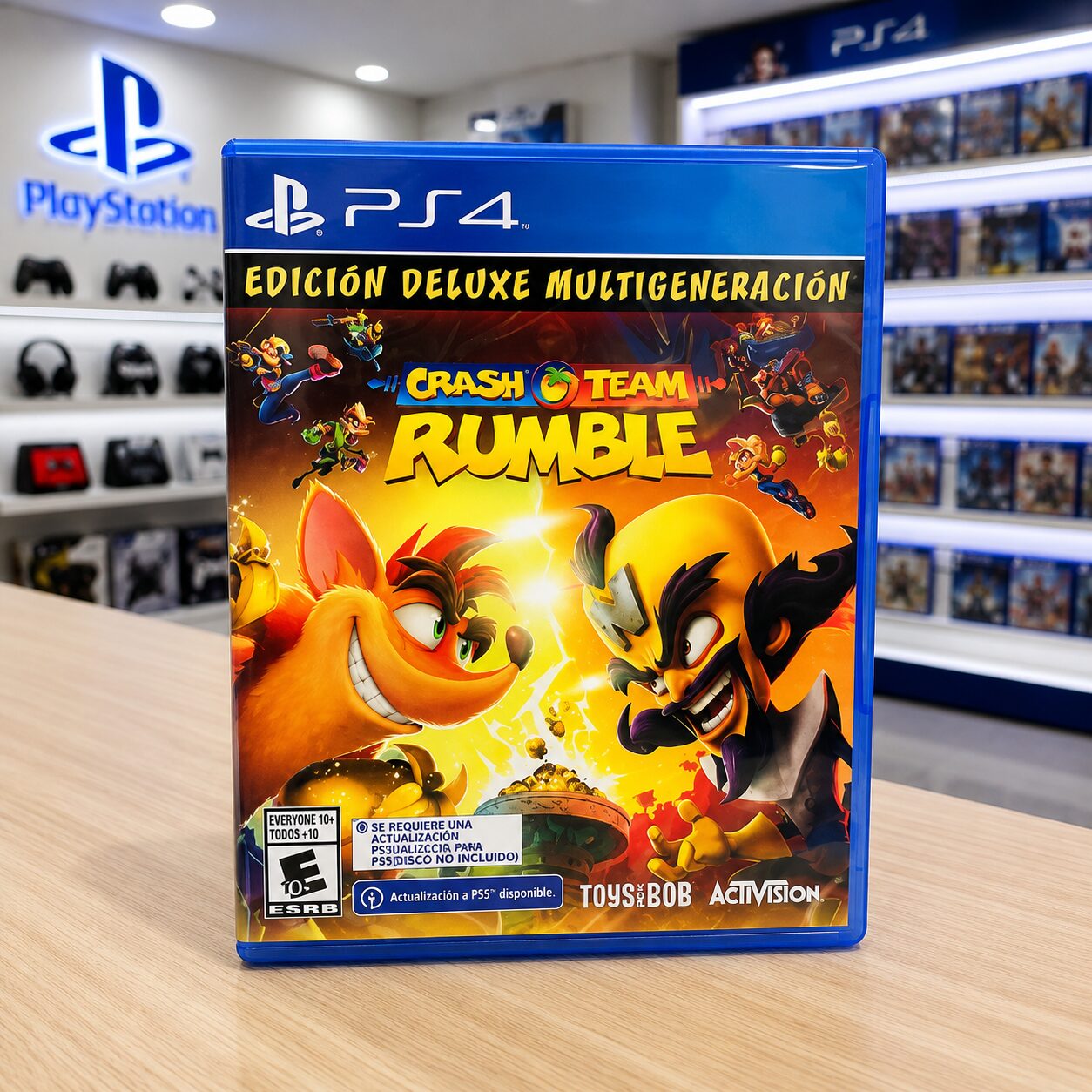 CRASH TEAM RUMBLE / PS4 / Fisico Nuevo Sellado