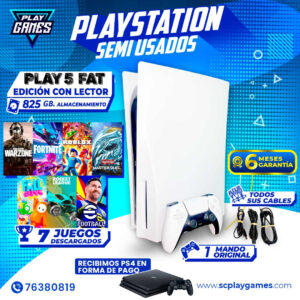Semi Usado PlayStation 5 FAT - Edición con Lector
