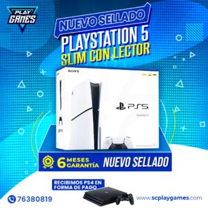 PlayStation 5 SLIM EdiciĂłn con lector (NUEVA SELLADA)