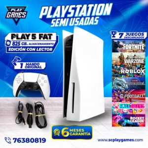 Semi Usada PlayStation 5 FAT - Edición con Lector