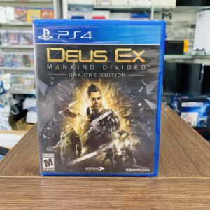 Deus Ex Mankind Divided Day One Edition PS4 / Físico Nuevo Sellado