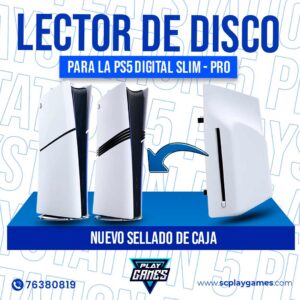 Lector de Disco para PS5 Slim - PRO (Original / Nuevo Sellado)
