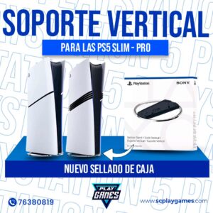 Soporte Vertical para PS5 Slim - PRO (Original / Nuevo Sellado)