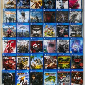 Juegos PS4 Semi Usados Cualquiera en 70 Bs.