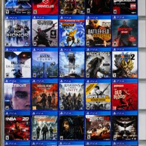Juegos PS4 Semi Usados Cualquiera en 70 Bs.